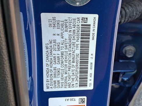 Used 2024 Honda Civic Sport image 28