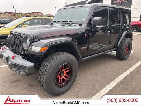 Used 2021 Jeep Wrangler Unlimited Rubicon AWD/4WD image 1