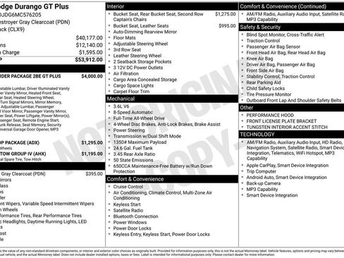 Used 2021 Dodge Durango GT AWD/4WD image 6