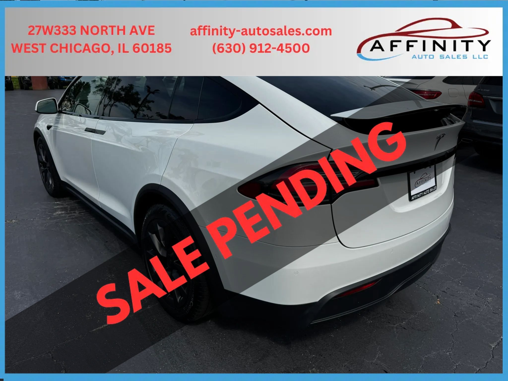 Used 2022 Tesla Model X AWD/4WD image 3