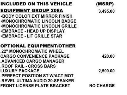 Used 2020 Lincoln Navigator Reserve w/ Equipment Group 208A Reserve image 81