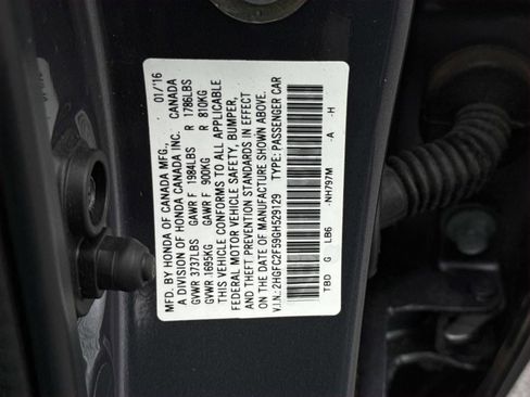 Used 2016 Honda Civic LX image 29