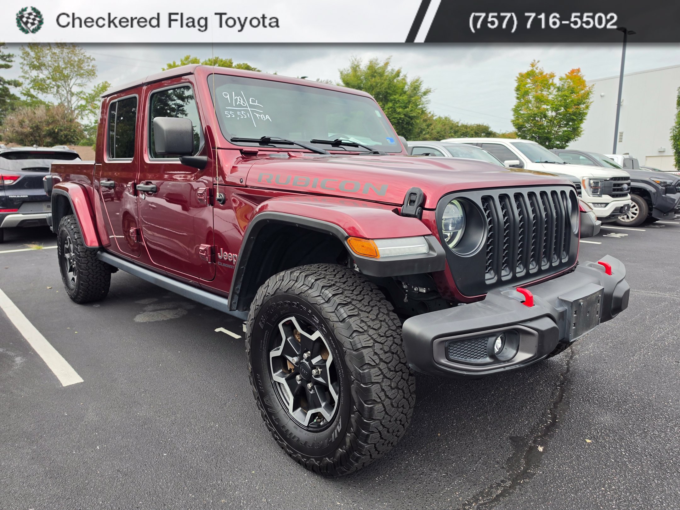 Used 2021 Jeep Gladiator Rubicon AWD/4WD image 3