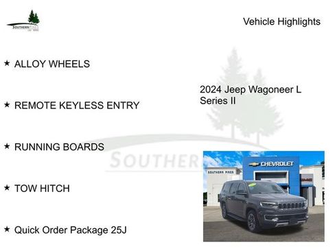 Used 2024 Jeep Wagoneer L Series II w/ Flexible Seating Group AWD/4WD image 15