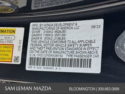 Used 2024 Honda Accord Touring image 31