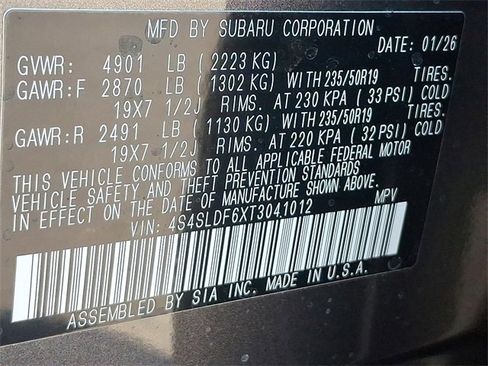 New 2026 Subaru Forester Sport image 10