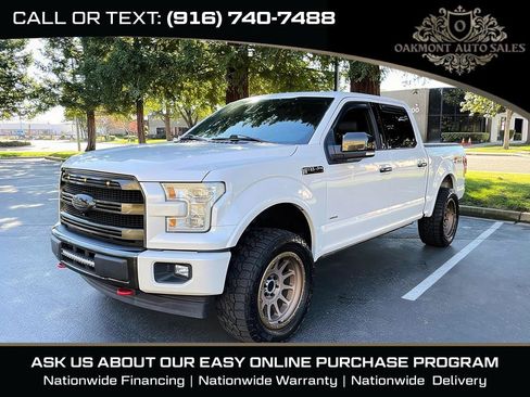 Used 2017 Ford F150 Platinum w/ Equipment Group 701A Luxury AWD/4WD image 3