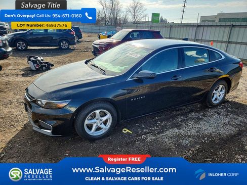 Used 2018 Chevrolet Malibu LS image 1