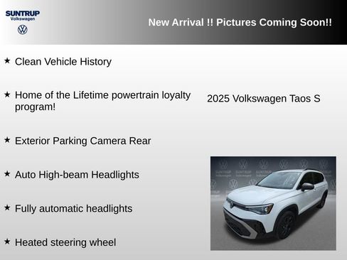 Used 2025 Volkswagen Taos S FWD image 5