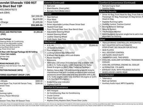 Used 2021 Chevrolet Silverado 1500 RST AWD/4WD image 6