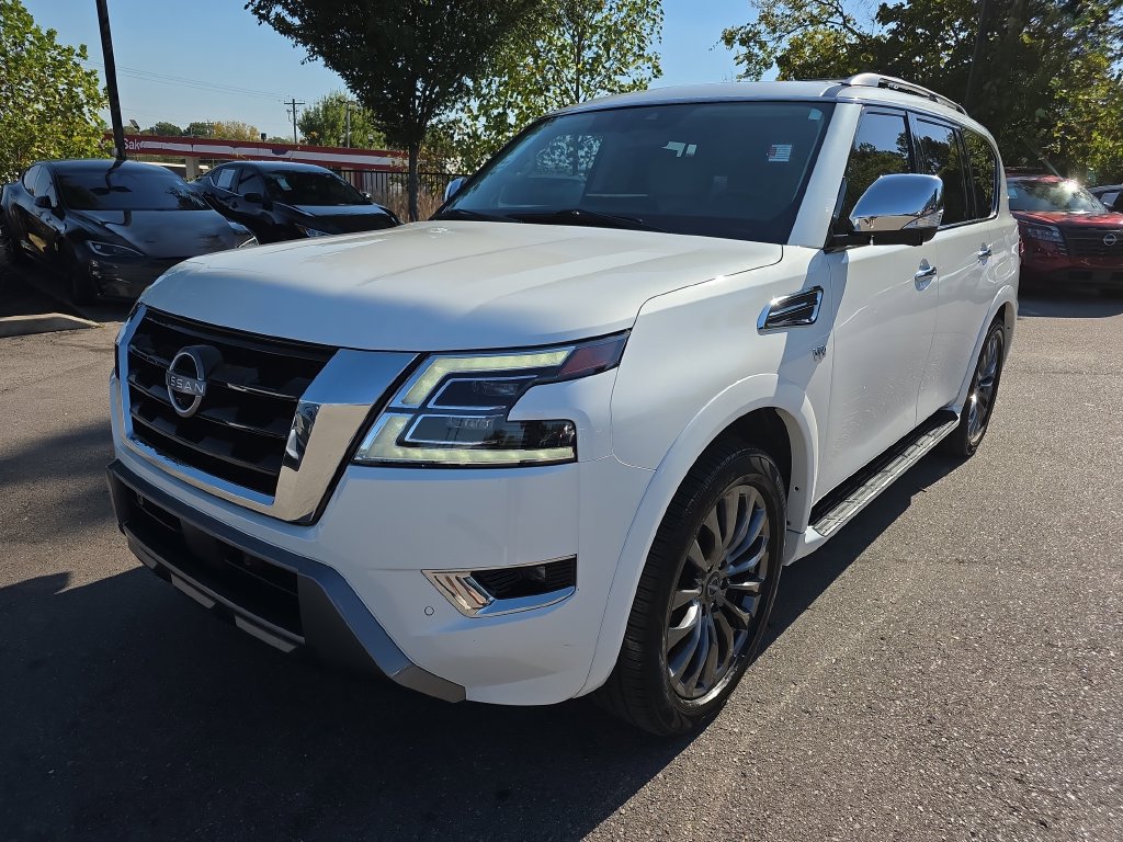 Used 2022 Nissan Armada Platinum w/ Captain's Chairs Package AWD/4WD image 4