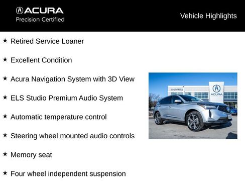 Certified 2025 Acura RDX w/ Technology Package image 5