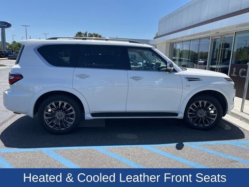 Used 2022 Nissan Armada Platinum w/ Captain's Chairs Package image 2