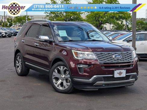Used 2018 Ford Explorer Platinum AWD/4WD image 1
