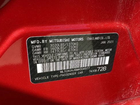 Used 2021 Mitsubishi Mirage LE image 40