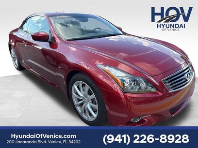Used 2015 INFINITI Q60 Convertible w/ Premium Package