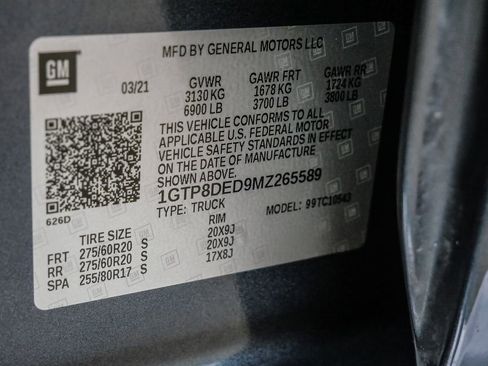 Used 2021 GMC Sierra 1500 SLT image 35