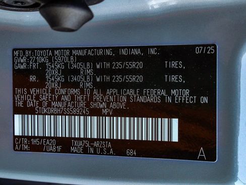Used 2025 Toyota Highlander XSE AWD/4WD image 15