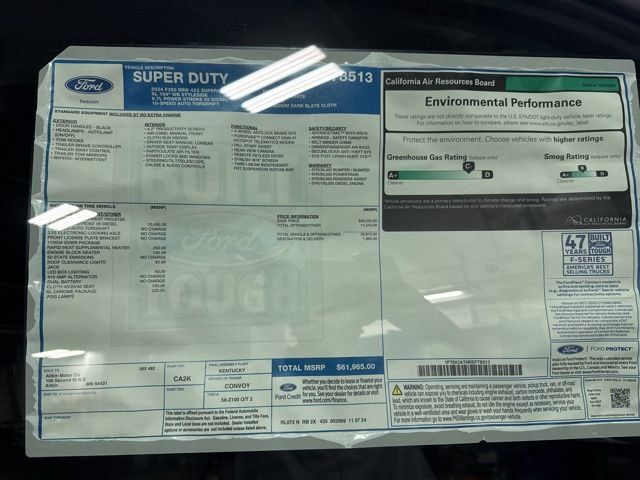 Used 2024 Ford F350 XL w/ XL Chrome Package RWD image 6