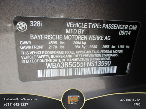 Used 2015 BMW 328i xDrive Sedan AWD/4WD image 16