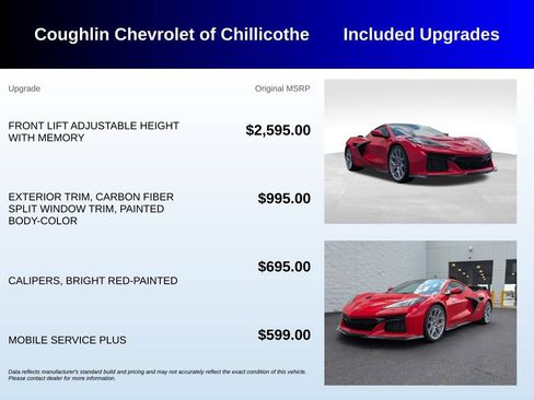 Used 2026 Chevrolet Corvette ZR1 RWD image 3