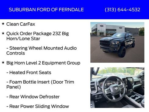 Used 2019 RAM 1500 Big Horn AWD/4WD image 4