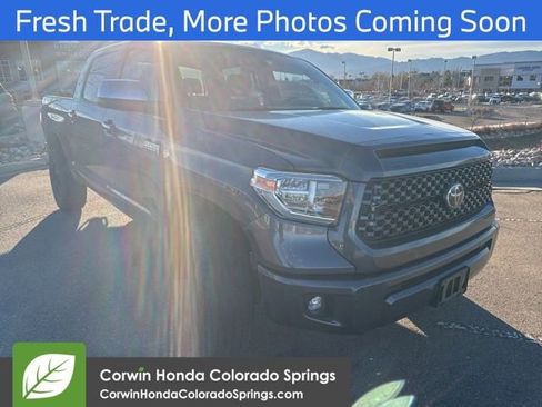 Used 2020 Toyota Tundra Platinum image 1