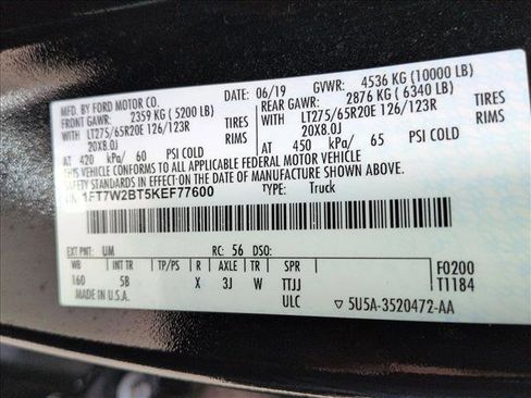 Used 2019 Ford F250 Lariat w/ Lariat Value Package image 24