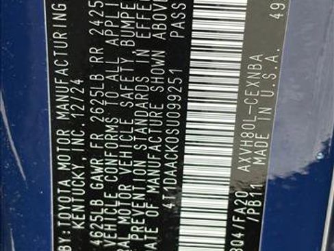 Certified 2025 Toyota Camry LE FWD image 27