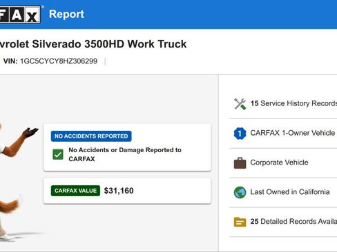 Used 2017 Chevrolet Silverado 3500 W/T w/ WT Convenience Package RWD image 4