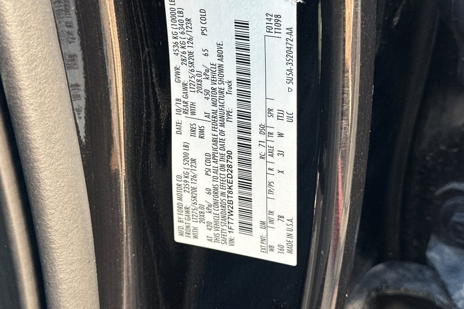 Used 2019 Ford F250 Platinum w/ Platinum Ultimate Package AWD/4WD image 52