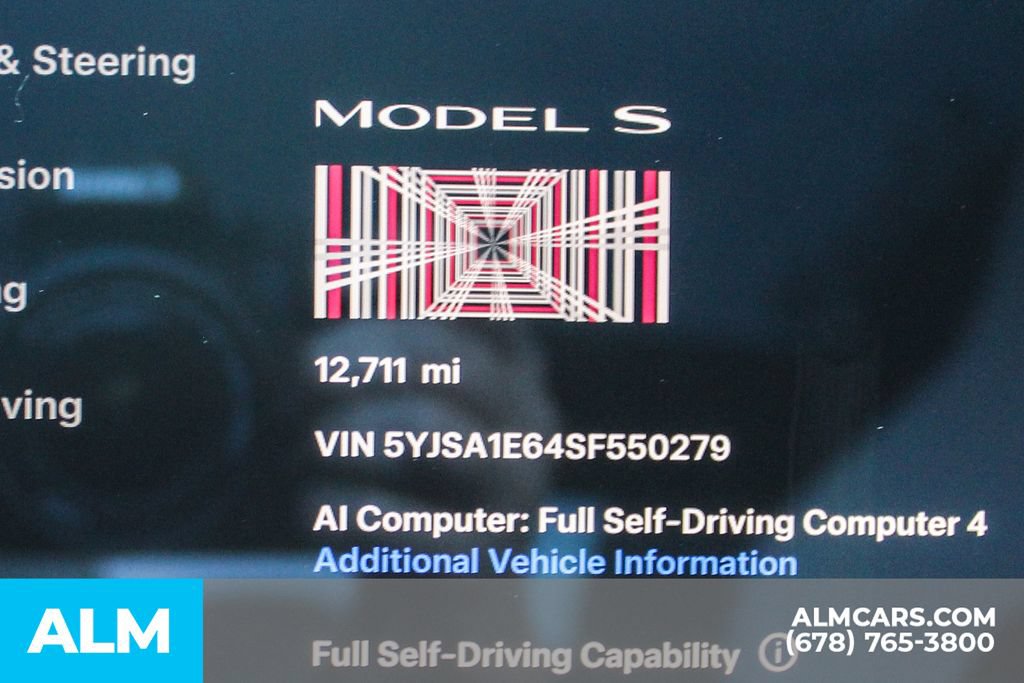Used 2025 Tesla Model S Plaid AWD/4WD image 32