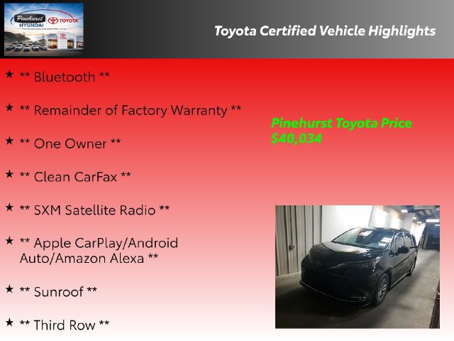 Used 2024 Toyota Sienna XLE FWD image 19