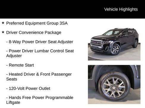 Used 2023 GMC Acadia SLE w/ Driver Convenience Package image 7