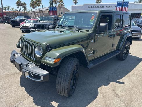 Used 2021 Jeep Wrangler Unlimited Sahara w/ Cold Weather Group image 11