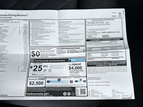New 2026 BMW X5 xDrive40i AWD/4WD image 33