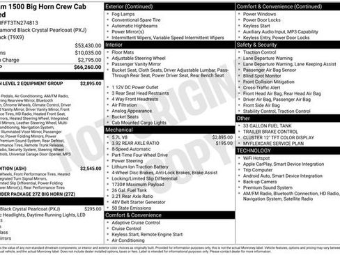 Used 2026 RAM 1500 Big Horn AWD/4WD image 22