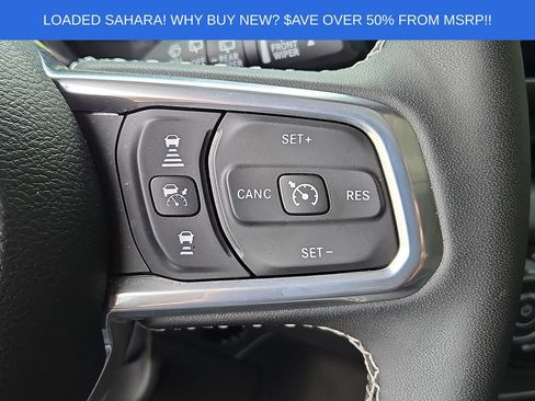Used 2025 Jeep Wrangler Unlimited Sahara w/ Safety Group AWD/4WD image 20