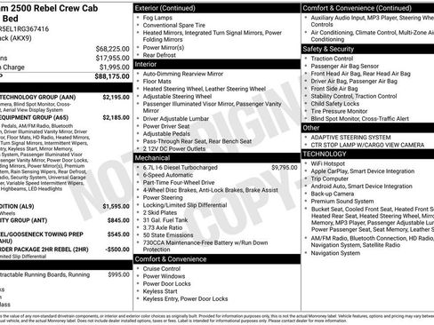 New 2024 RAM 2500 Rebel w/ Towing Technology Group AWD/4WD image 5