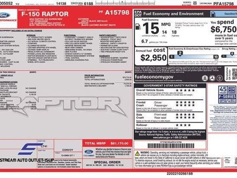 Used 2023 Ford F150 Raptor image 46