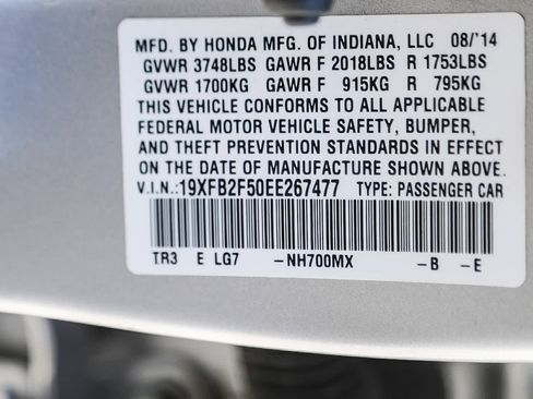 Used 2014 Honda Civic LX image 28
