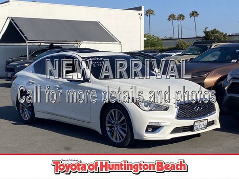 Used 2023 INFINITI Q50 Luxe w/ Cargo Package RWD image 1