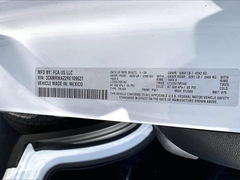 Used 2024 RAM ProMaster 3500 w/ Delivery Van Package FWD image 27