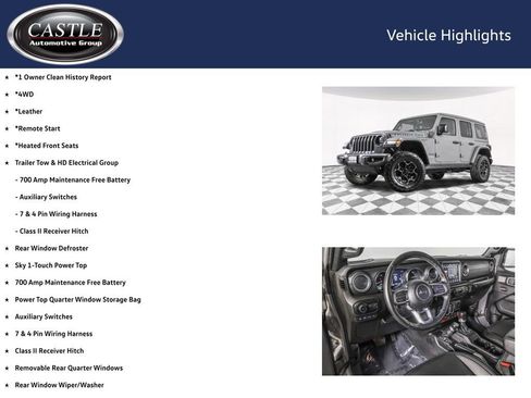 Used 2021 Jeep Wrangler Unlimited Rubicon 4xe w/ Cold Weather Group image 4