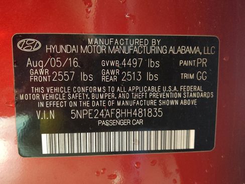 Used 2017 Hyundai Sonata SE FWD image 33