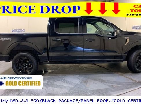 Certified 2023 Ford F150 Platinum w/ Equipment Group 701A High image 3