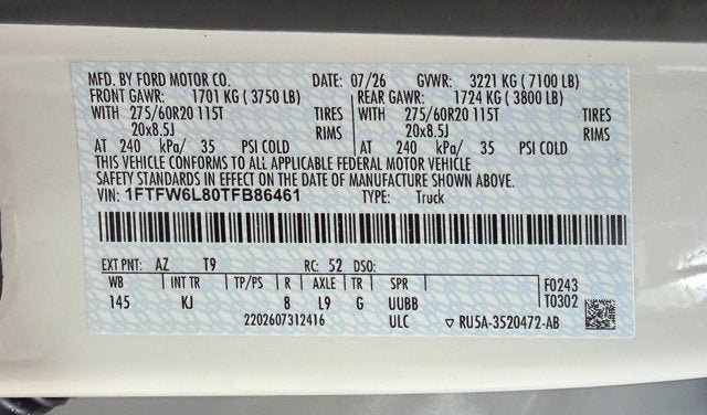 New 2026 Ford F150 King Ranch w/ Equipment Group 601A High AWD/4WD image 14