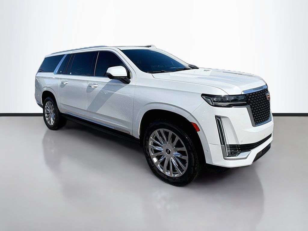 Used 2021 Cadillac Escalade ESV Premium Luxury w/ Driver Assist Tech Package AWD/4WD image 3