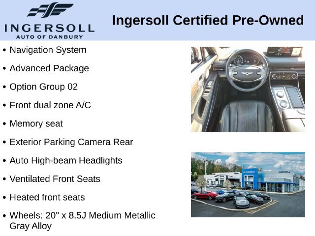 Used 2024 Genesis GV80 2.5T w/ Advanced Package AWD/4WD image 10