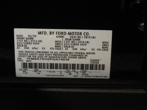 Certified 2023 Ford Explorer XLT w/ Equipment Group 202A RWD image 32